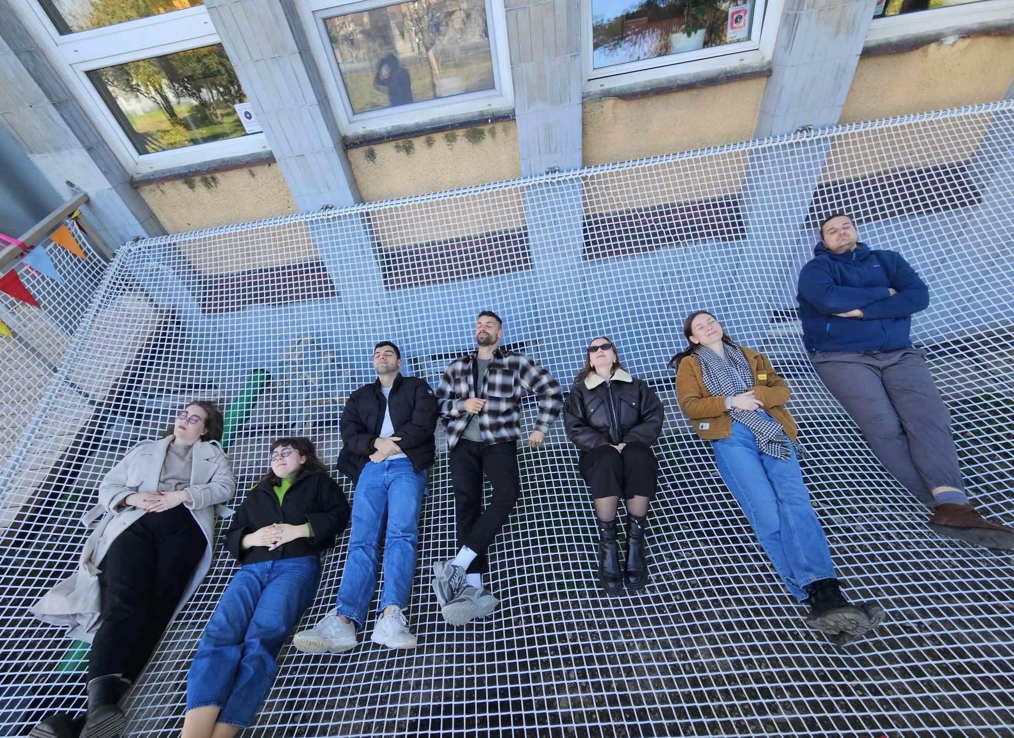 Máme novinku v areáli – veľkú chilloutovú sieť