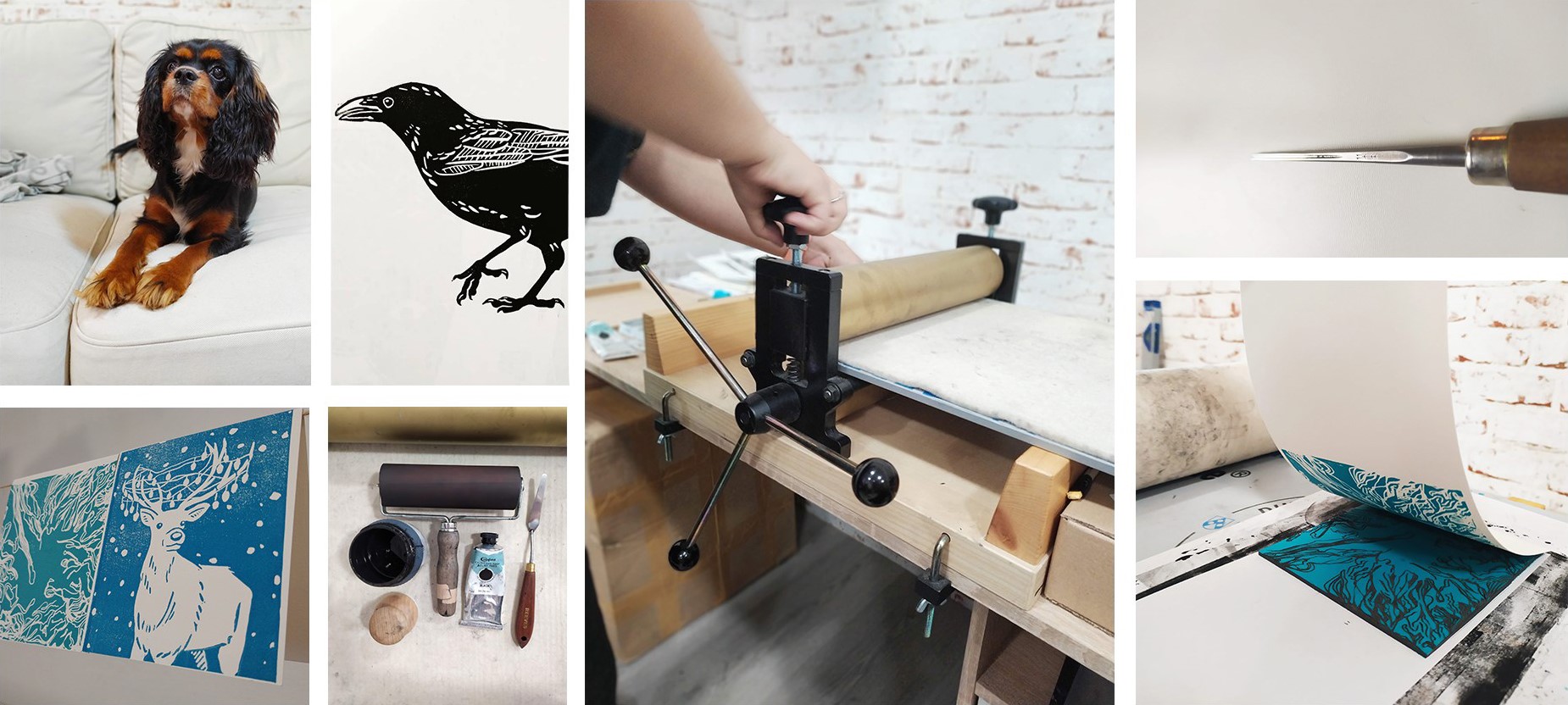 Špeciálny Valentínsky celodenný kurz linorytu