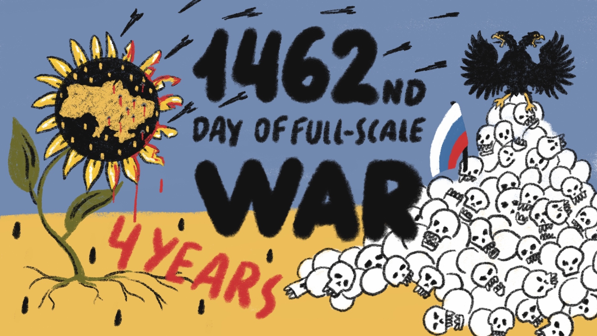 1462 – Benefit pre Ukrajinu: Modré hory / Meowlau x Val / Noeho Canoe / Polisaurus / Irrena Ford