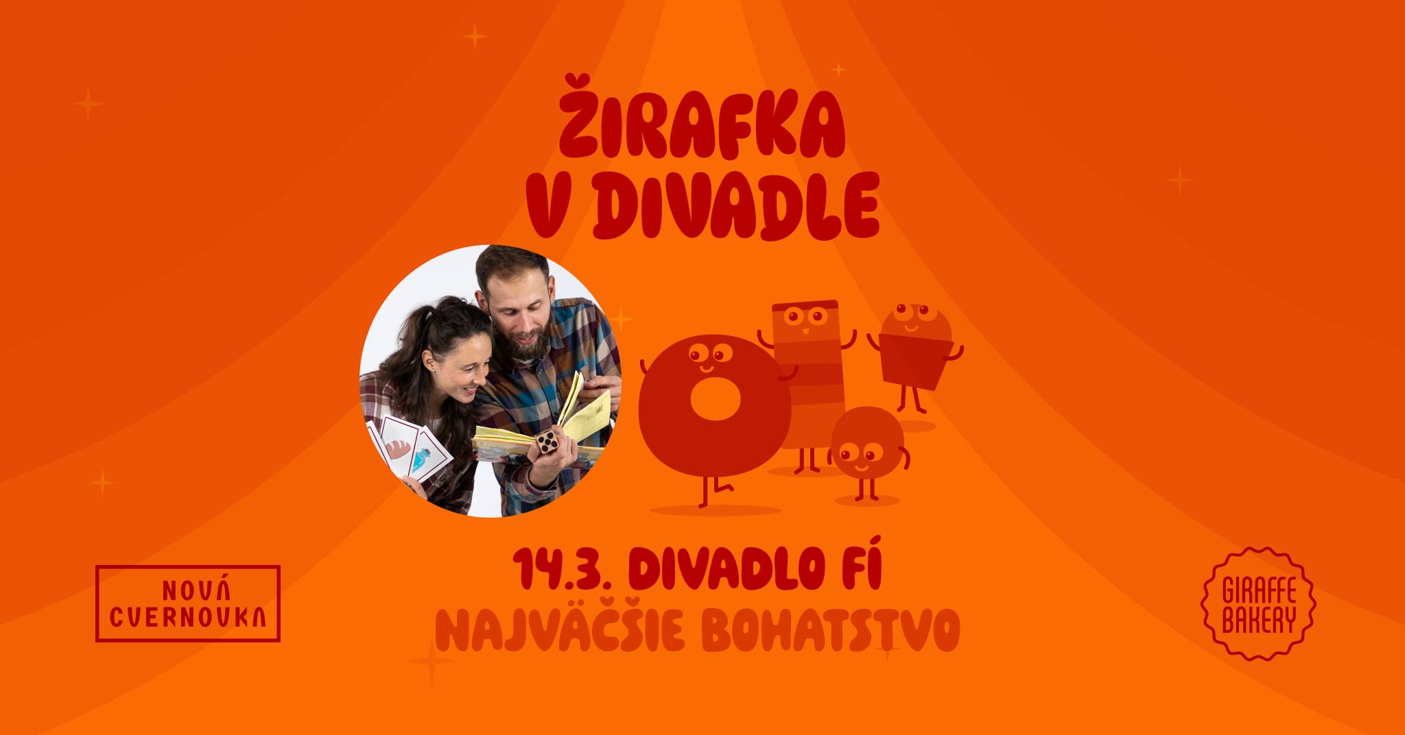 Žirafka v divadle – Divadlo Fí – Najväčšie bohatstvo
